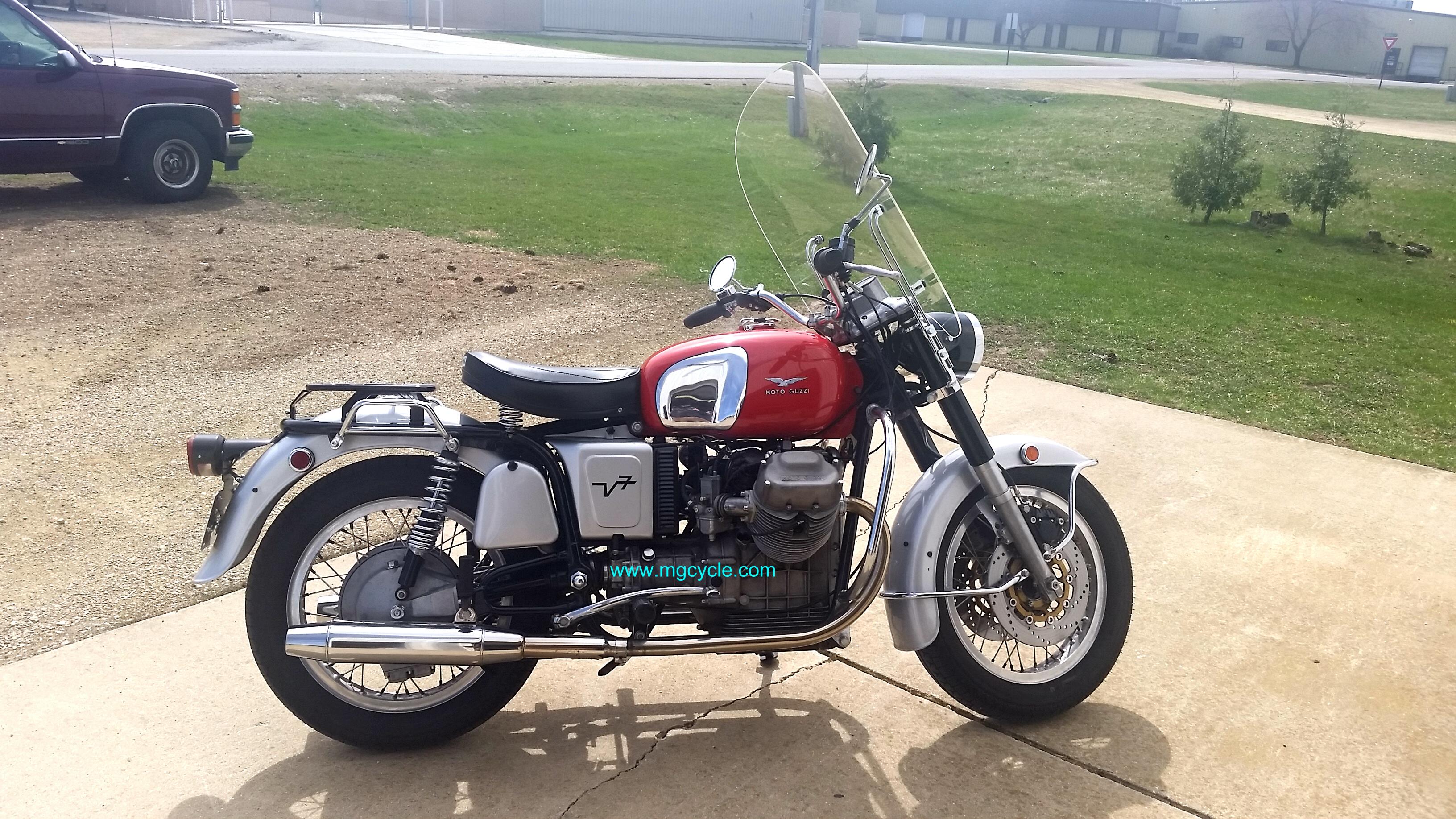 Mistral mufflers V700 Ambassador Eldorado, SATIN stainless steel