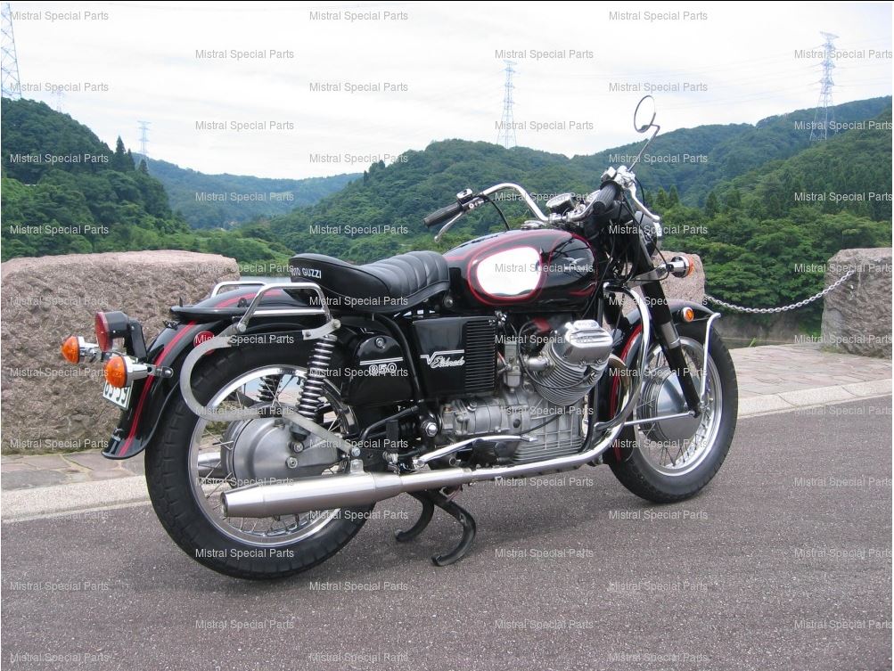 Mistral mufflers V700 Ambassador Eldorado, SATIN stainless steel