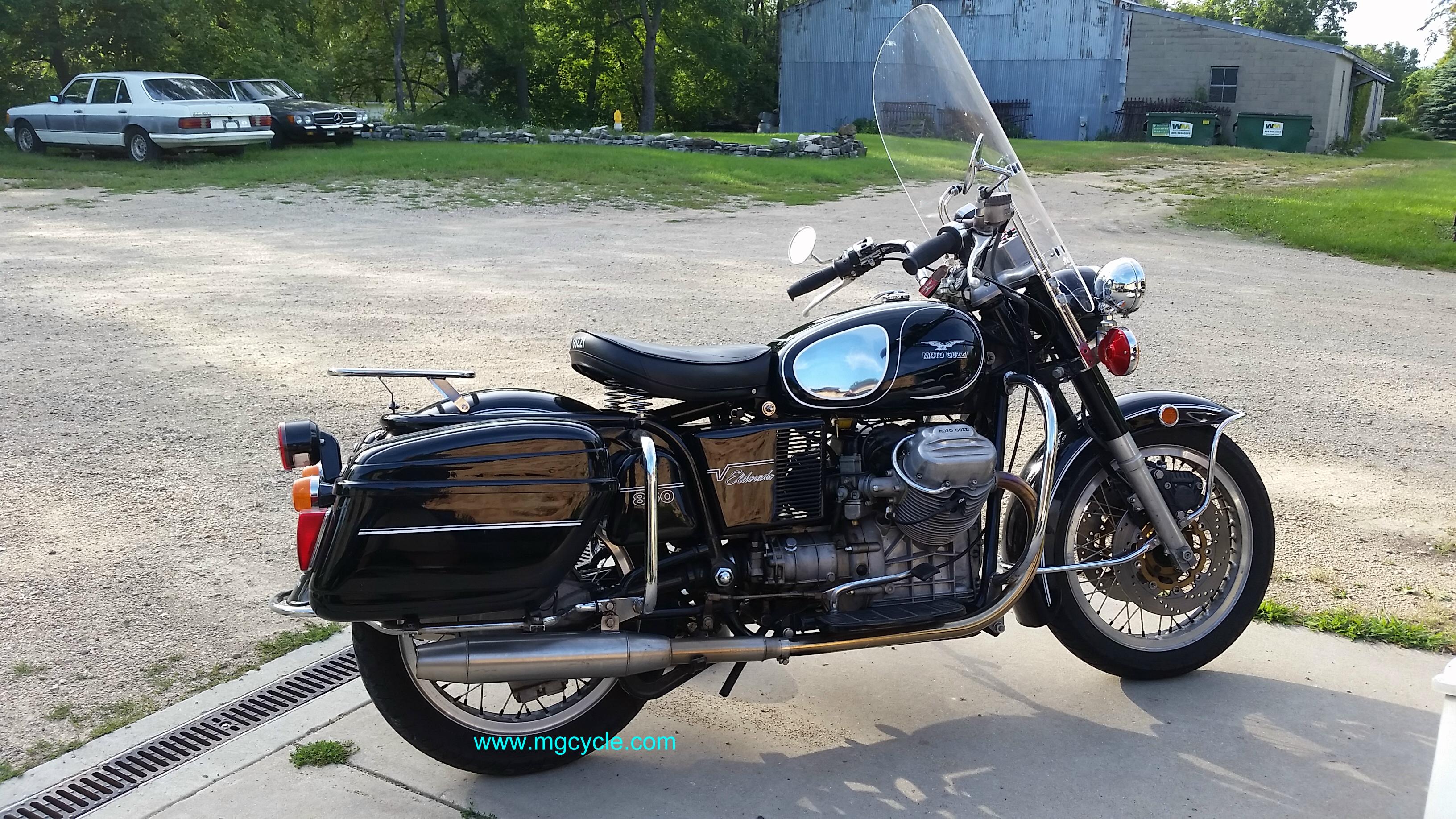 Mistral mufflers V700 Ambassador Eldorado, SATIN stainless steel