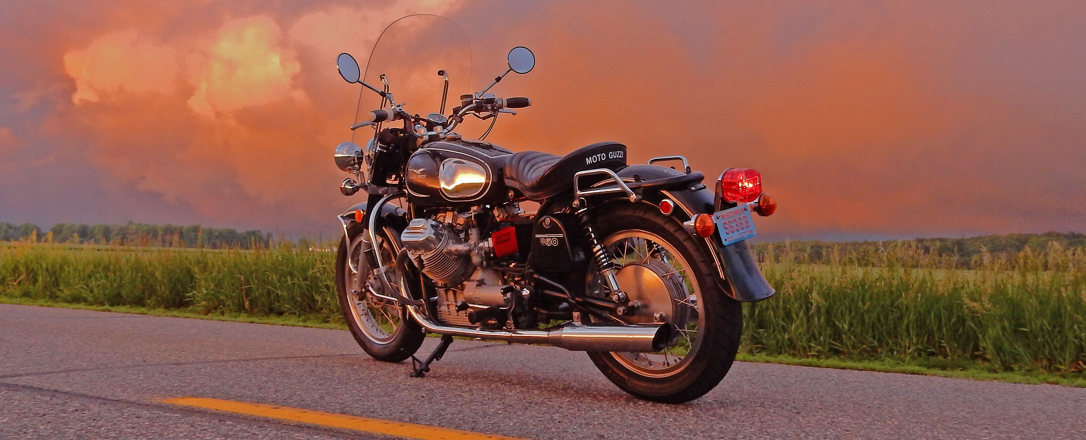 Mistral slash cut mufflers V700 Ambassador Eldorado