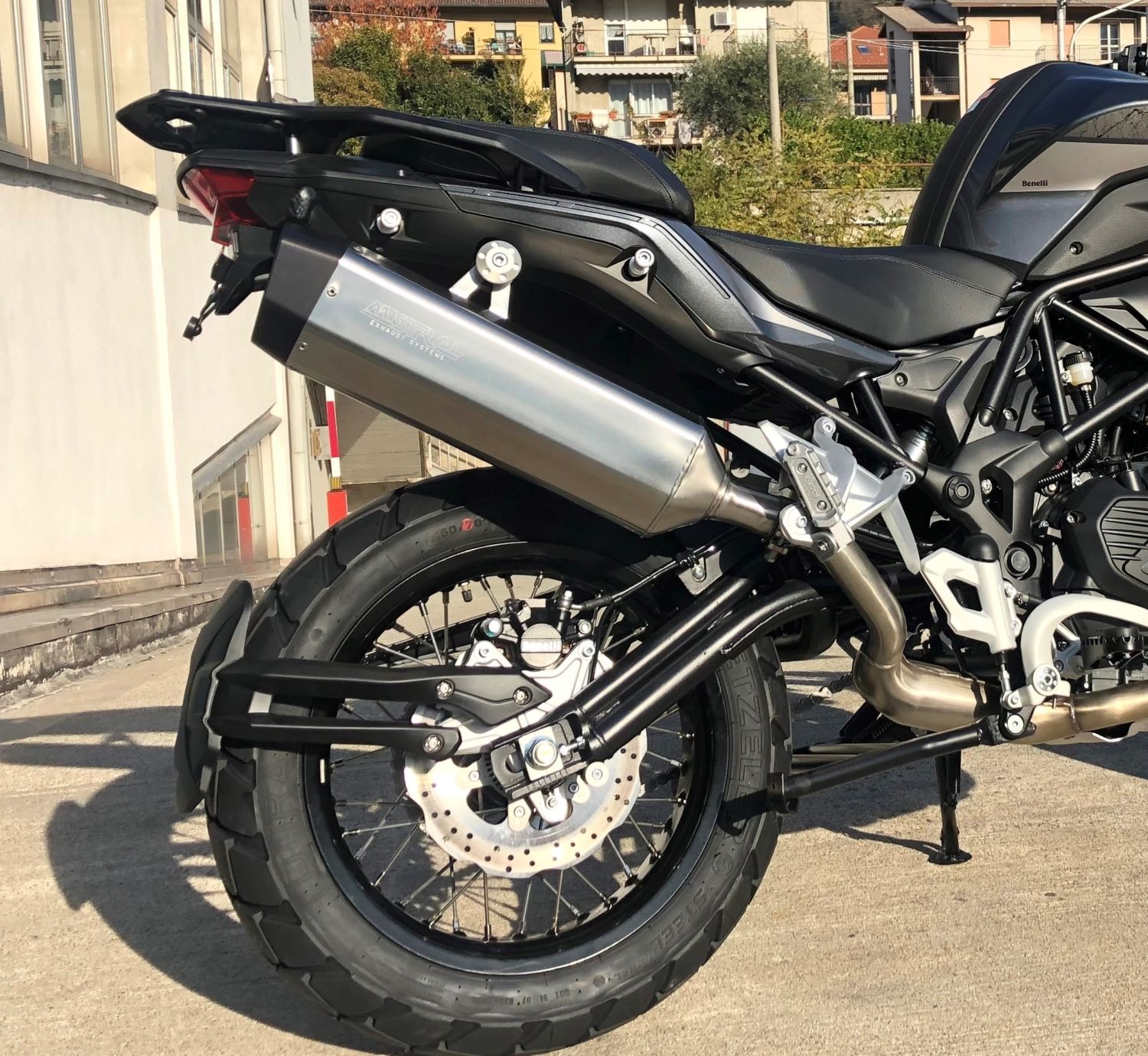 Mistral exagon exhaust for Benelli TRK 502X