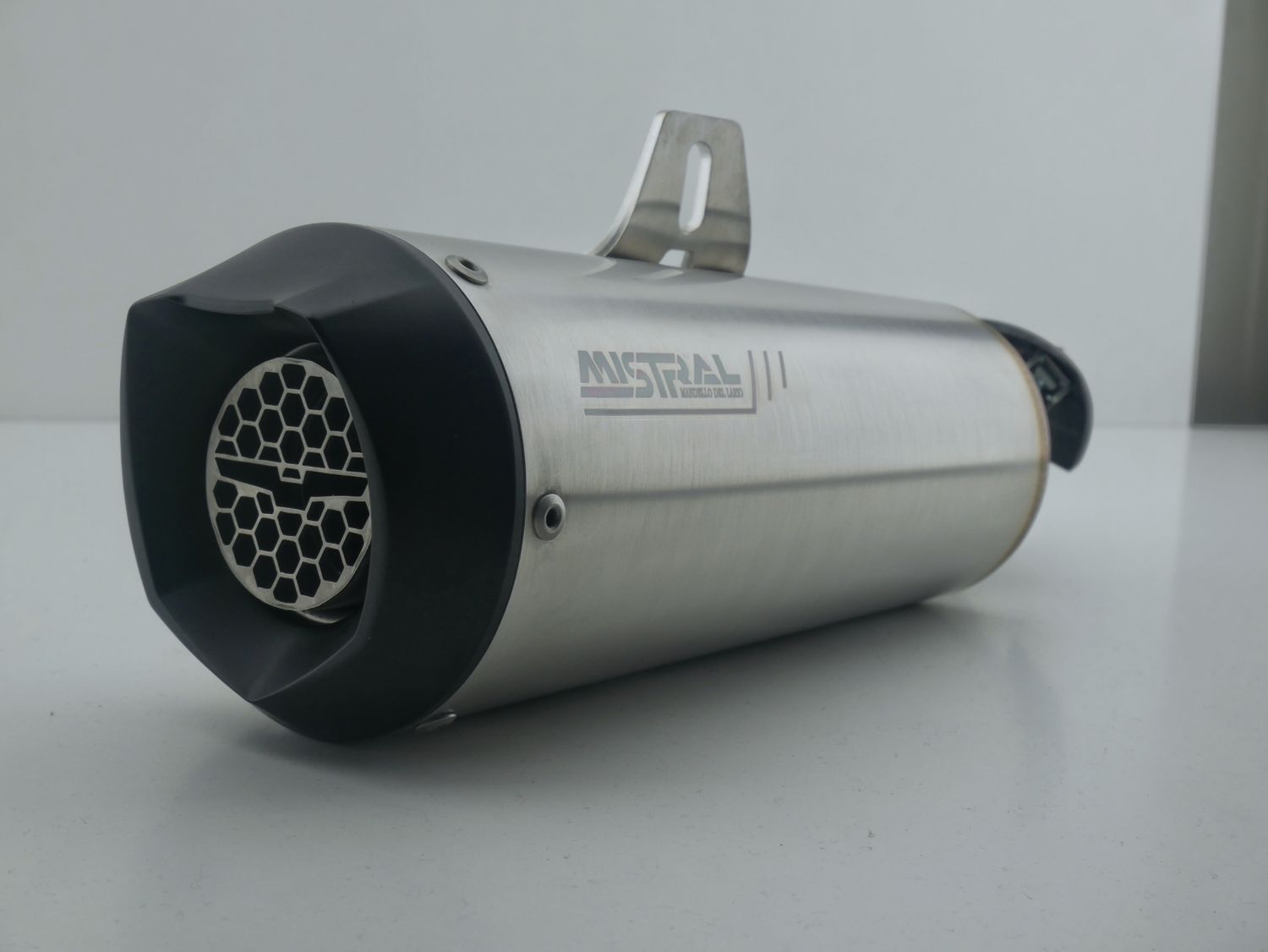 Avion exhaust (black paint) for V100 Mandello