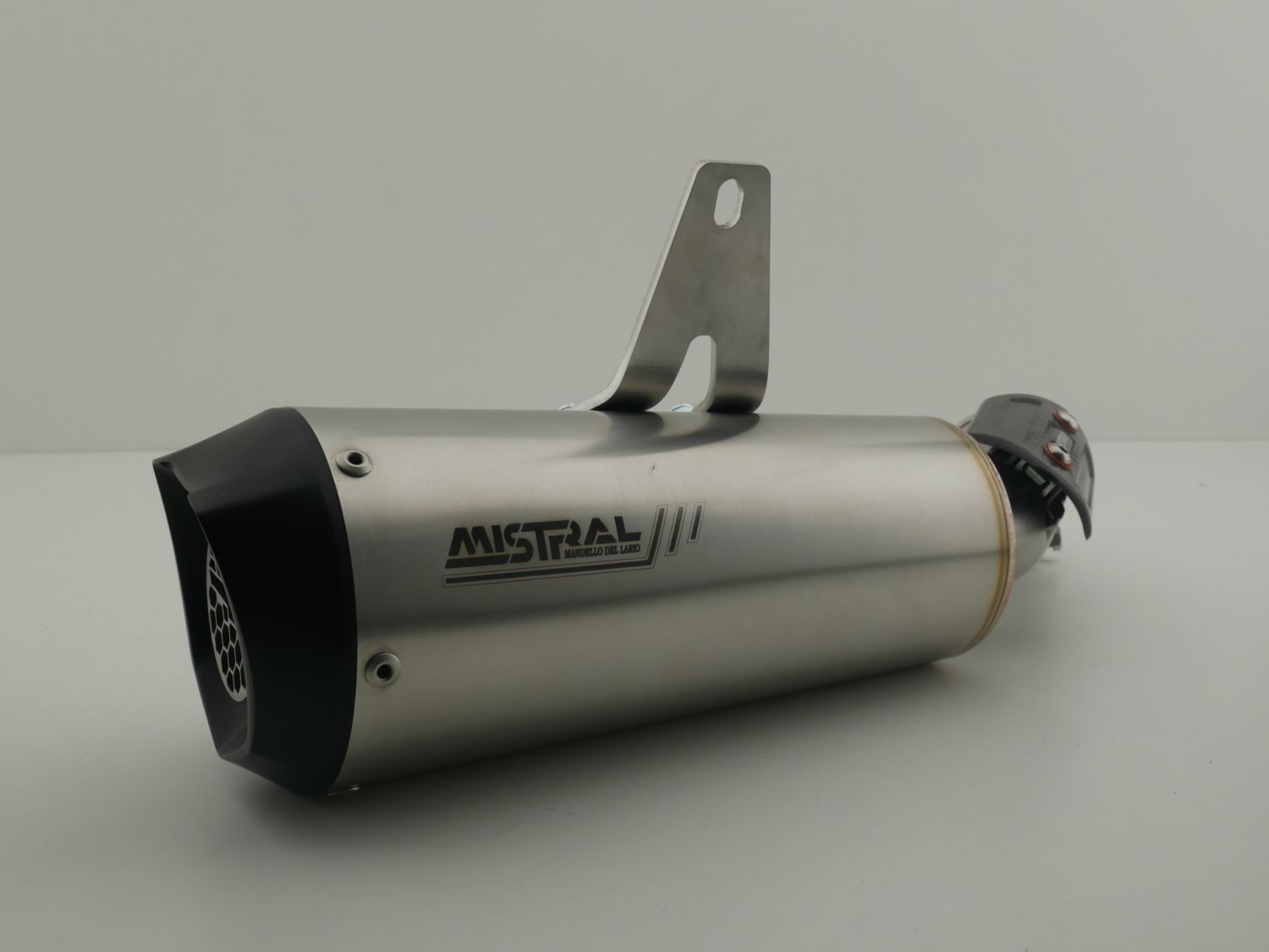 Avion GT (black paint) exhaust for V100 (compatible w side bags)