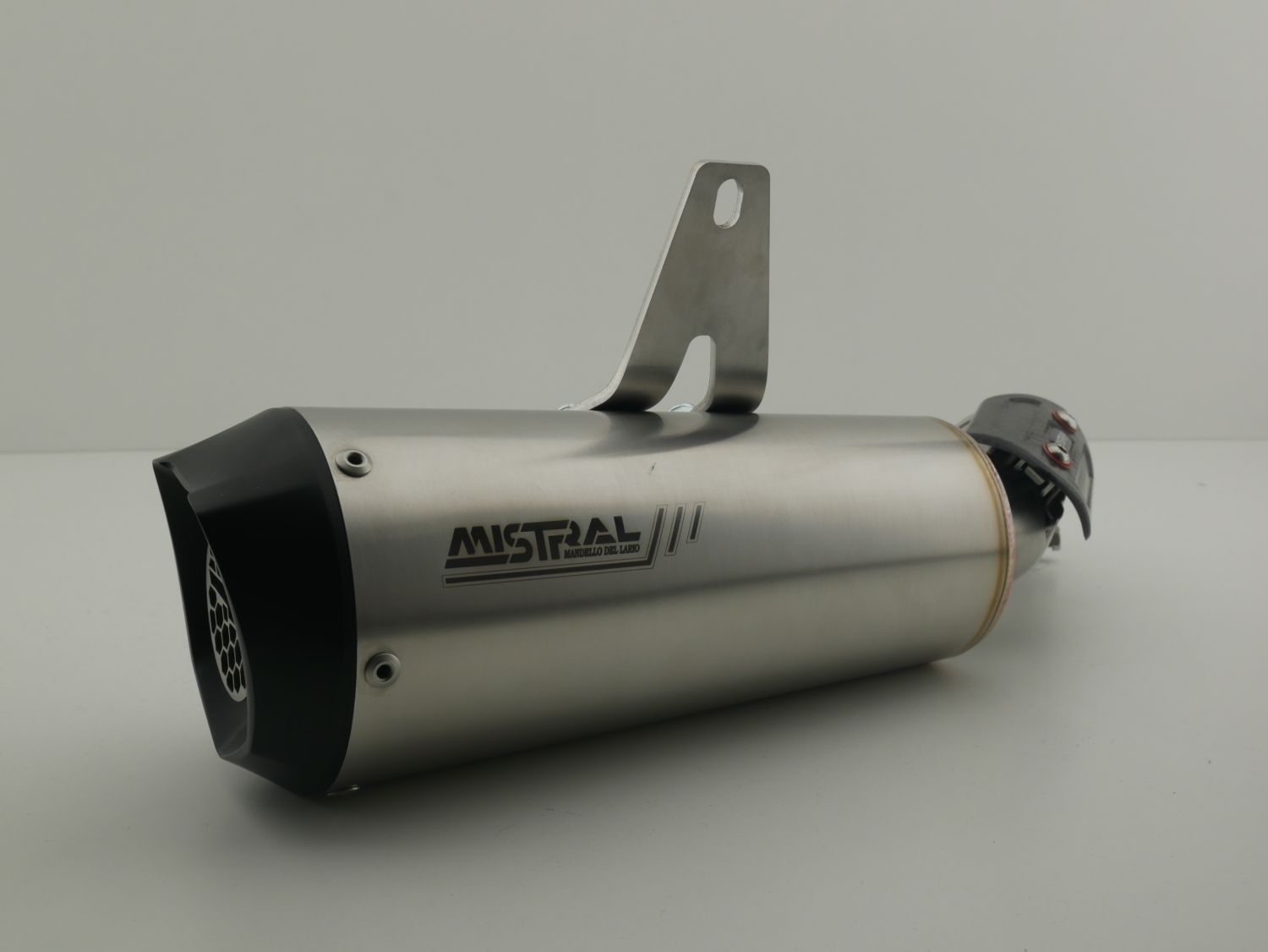 Avion GT (satin/matte) exhaust for V100 (compatible w side bags)