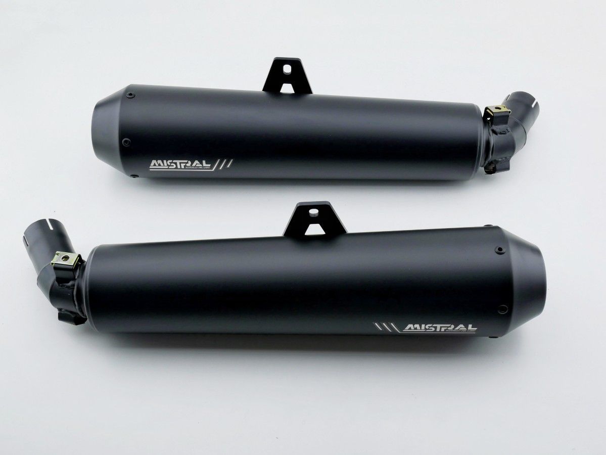 Mistral conical exhaust V7850 E5+ SATIN/MATTE (w/CAT)