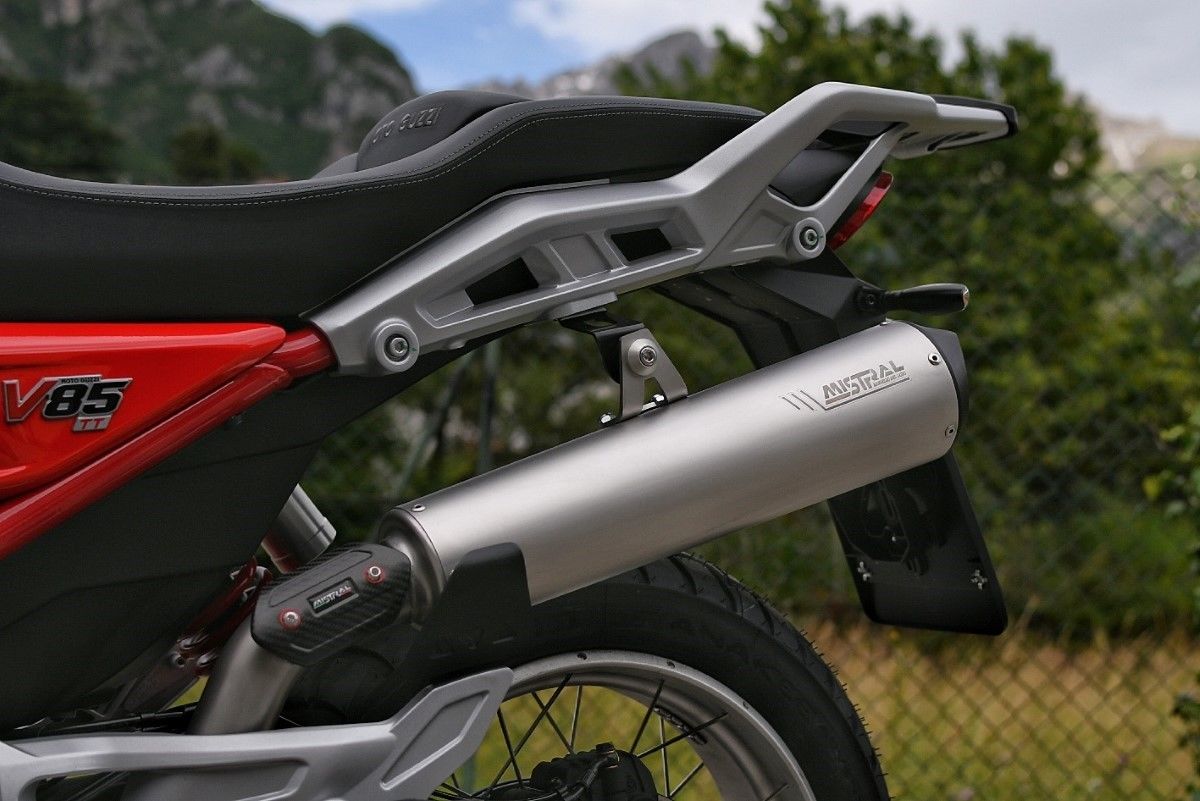 Satin/matte X-Trail exhaust for EURO 5 V85TT models
