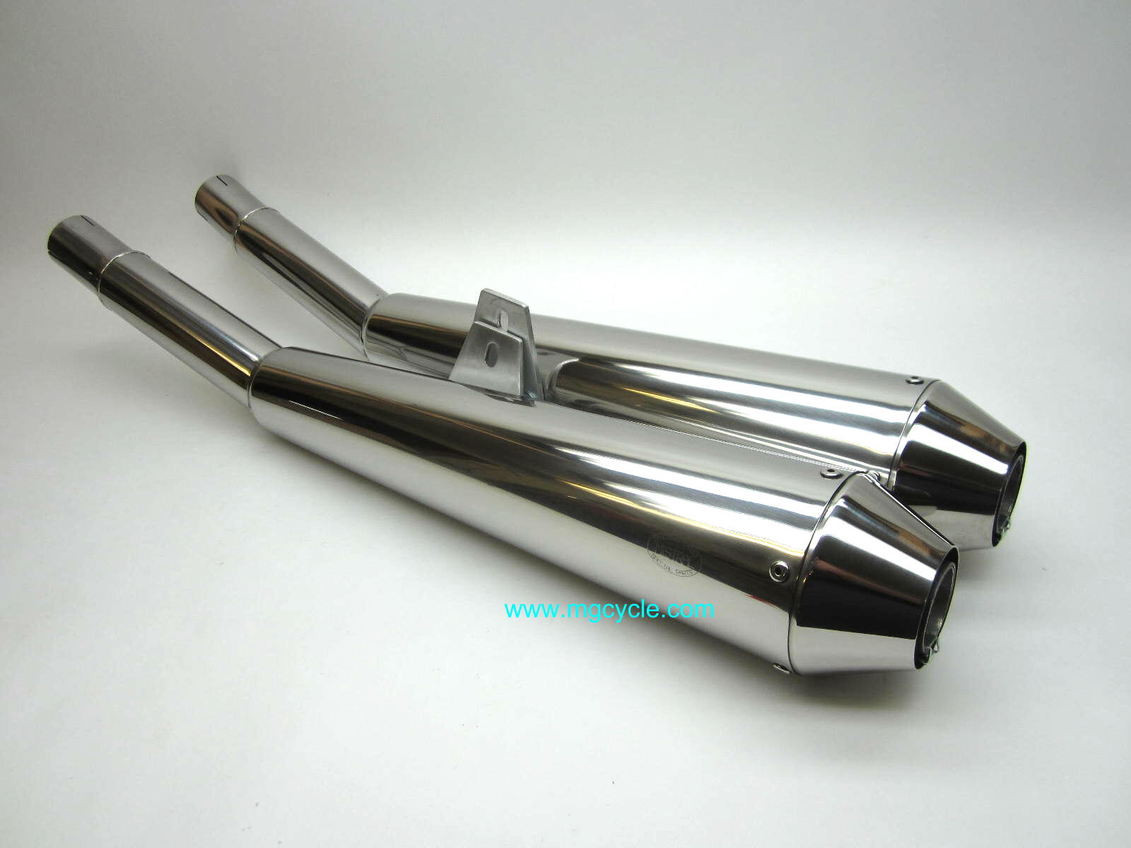 Mistral Conical slip-on muffler set 850 LeMans III & LeMans 1000