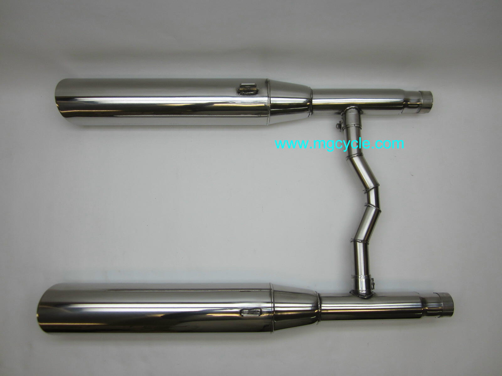 Mistral slash cut mufflers V700 Ambassador Eldorado