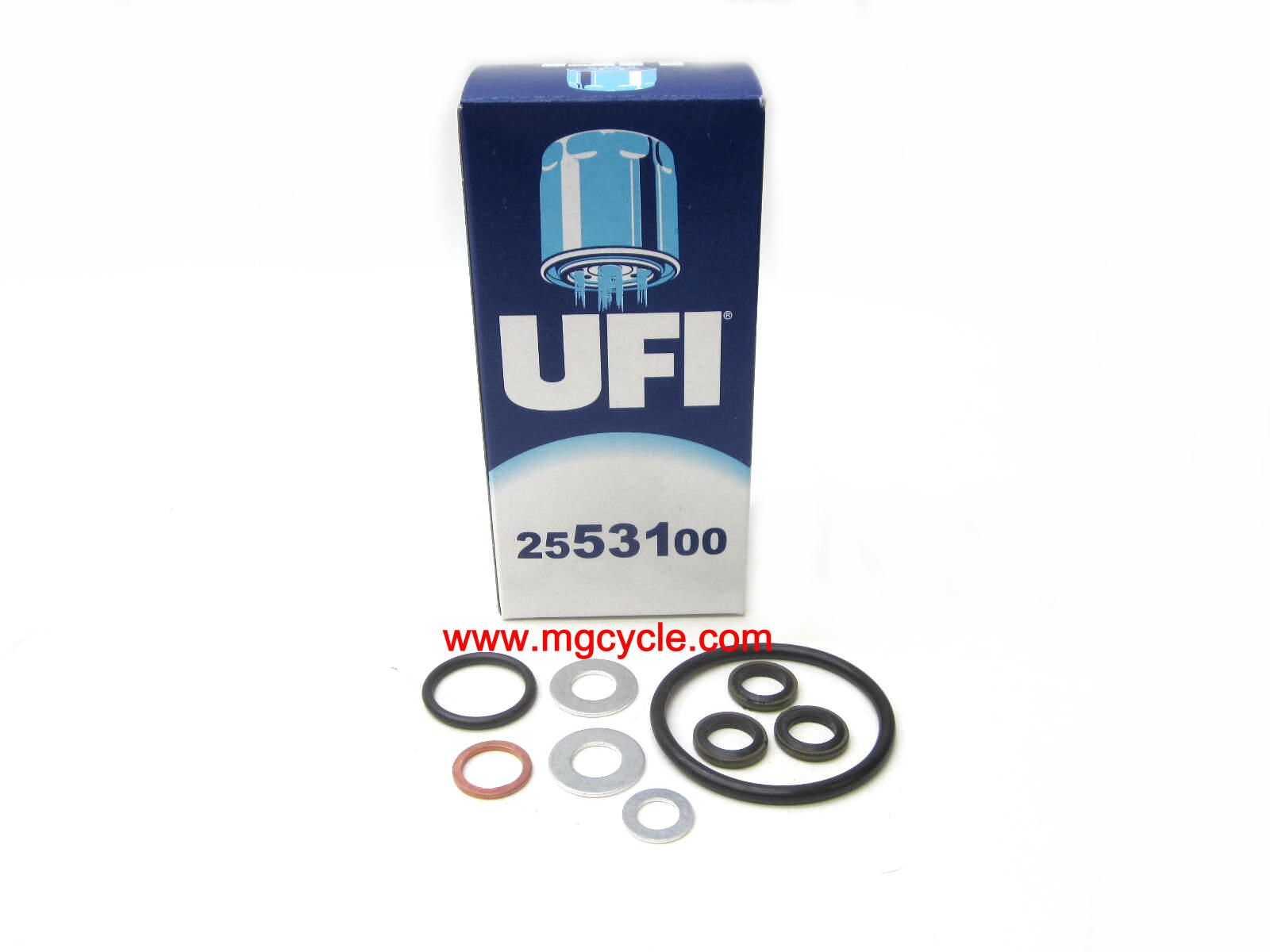 All fluids change kit for Guzzi V85TT