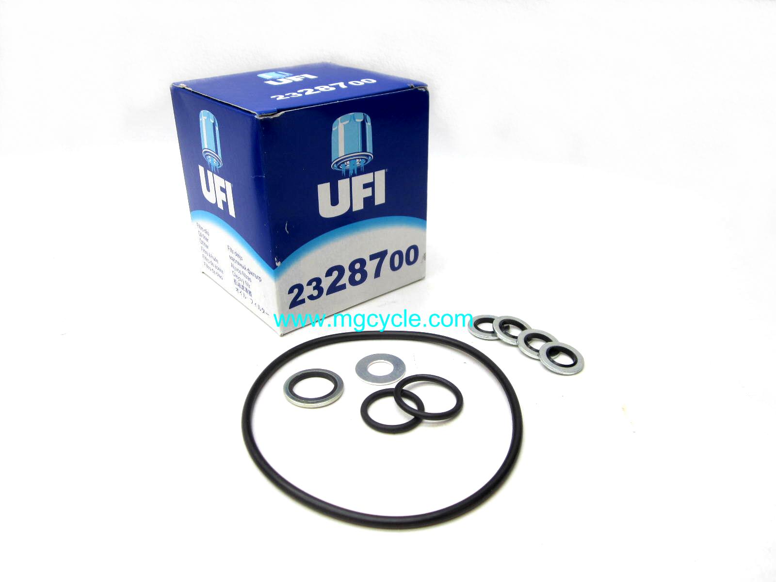 All fluids UFI oil change kit V11 Sport V11 LeMans Scura Tenni - Click Image to Close