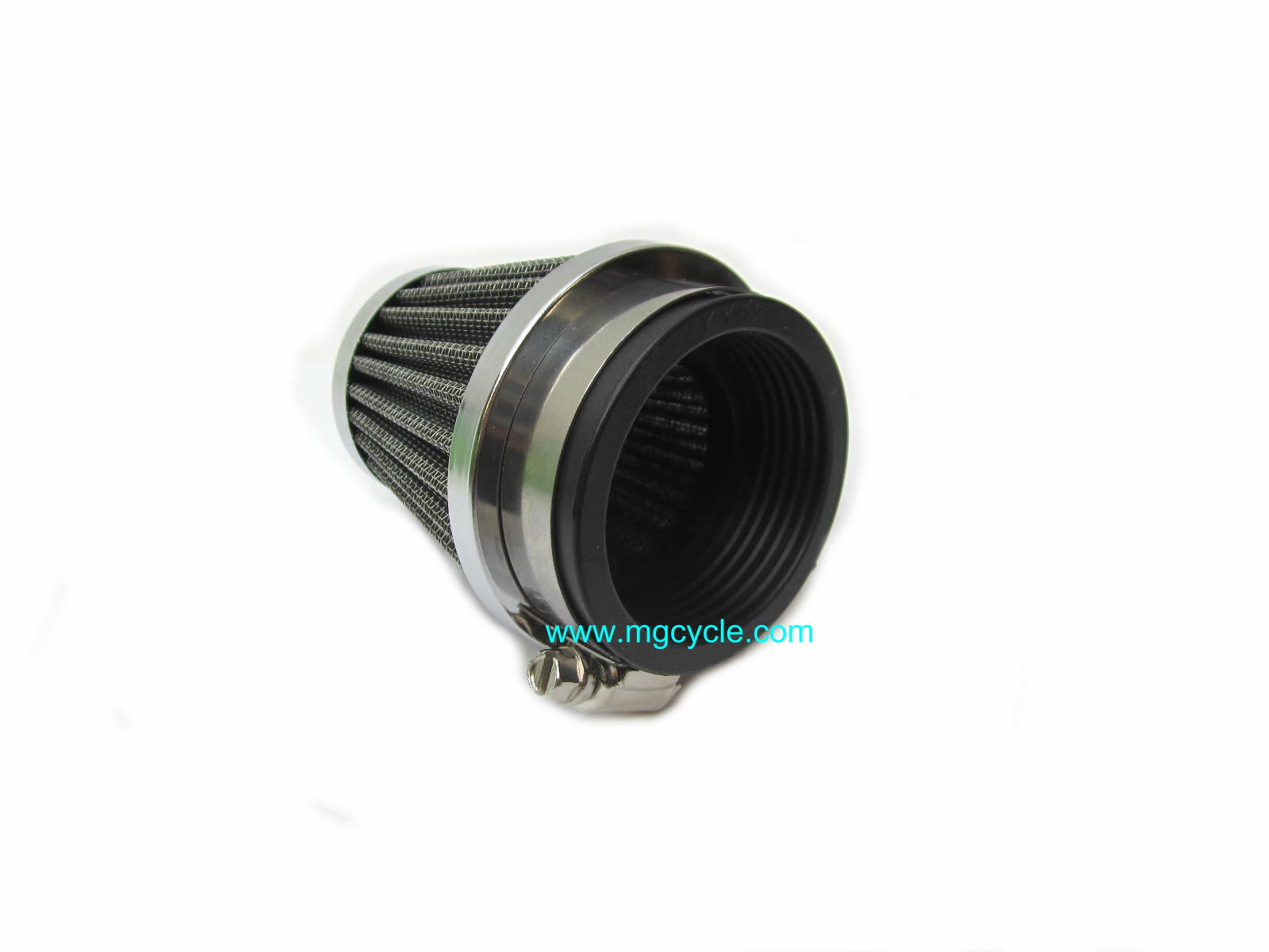 conical air filter pod for PHM38 and PHM40 carburetors