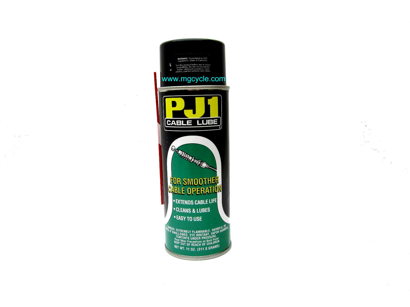 Cable Lube, PJ1, 11 ounce, aerosol - Click Image to Close