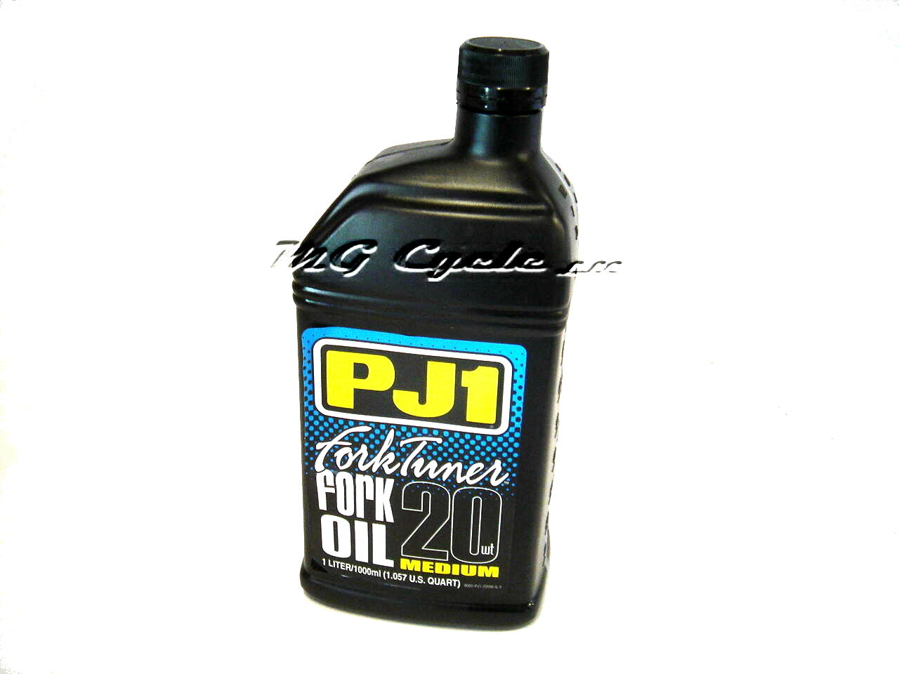 PJ1 Fork Tuner fork oil 20W medium, 1 liter bottle - Click Image to Close